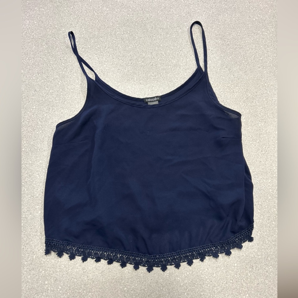 Stoosh brand size medium crop Spagetti strap top